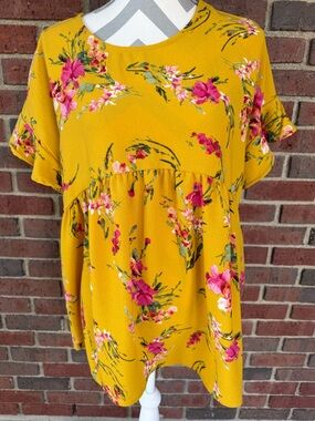 Ces Femme Floral Blouse